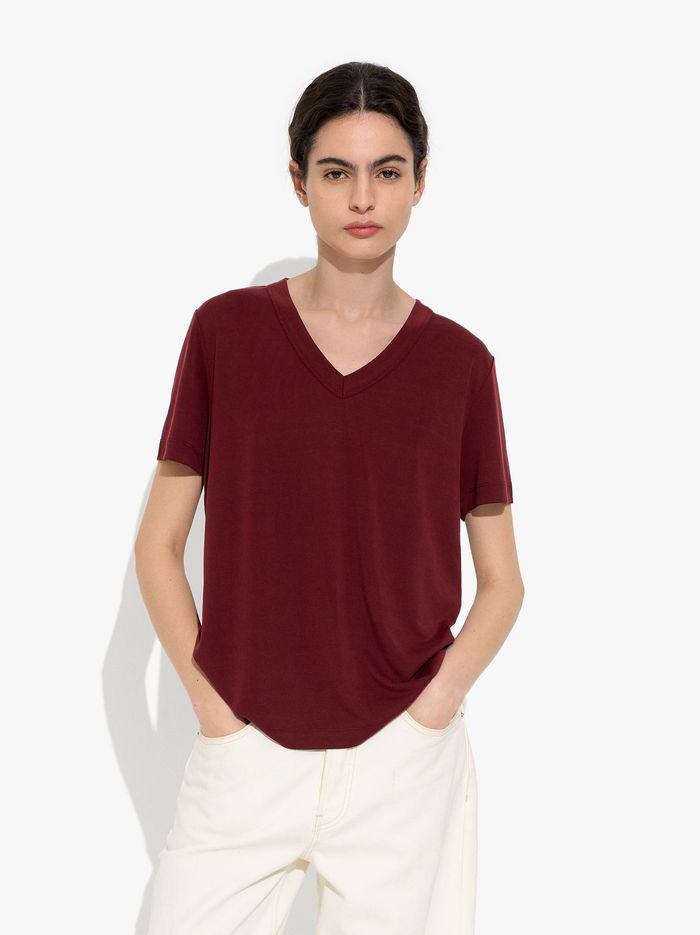 V Yaka T-Shirt