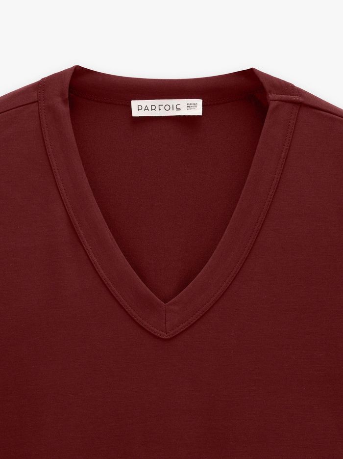 V Yaka T-Shirt