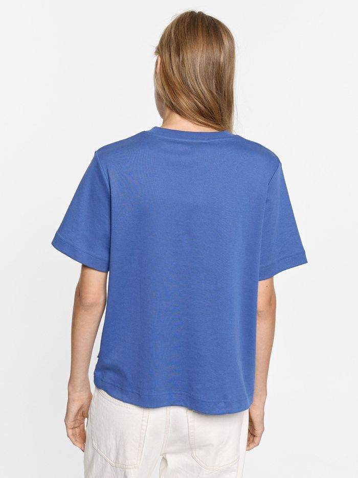 Düz Pamuklu T-Shirt
