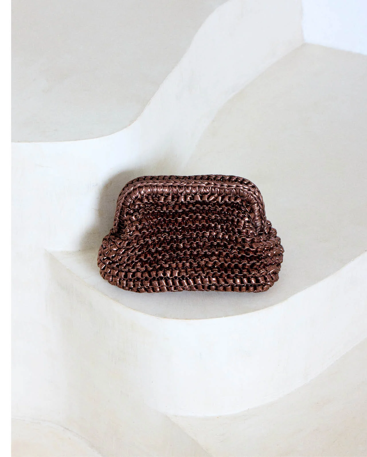 Brown Fringe Bag